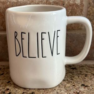 Rae Dunn “Believe” Mug